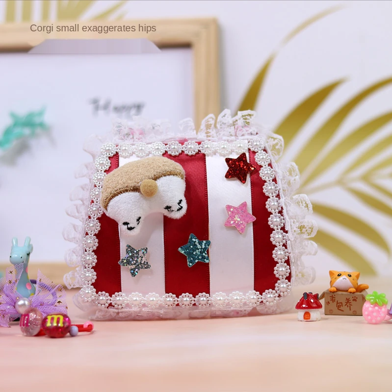 

New design Kid's puzzle DIY handmade stick handbag girl's creative Messenger Bag Toy for girl birthday gift toys