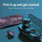 Беспроводные Bluetooth наушники Y30, Спортивная гарнитура 5,0, портативные наушники с зарядной станцией для смартфонов Xiaomi Samsung Huawei LG