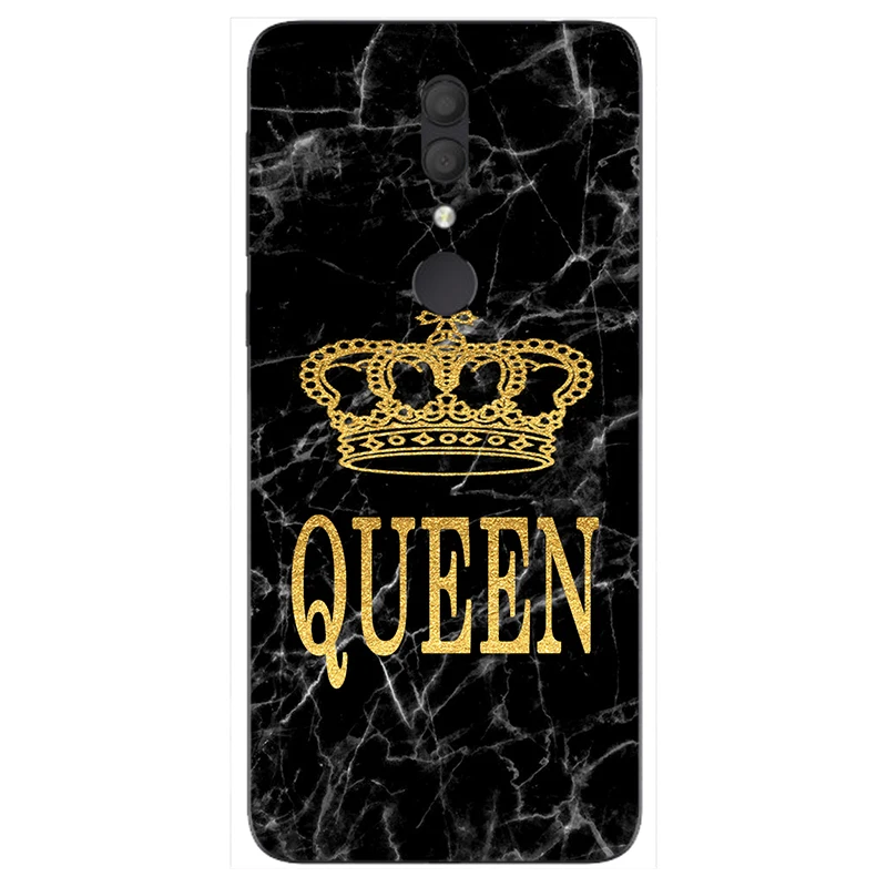 Чехол для телефона Alcatel 1V 5001U 1S 5024D 1C 5003D 1X 5008Y 1 2019 с мраморным золотым фоном и мягкой печатью.