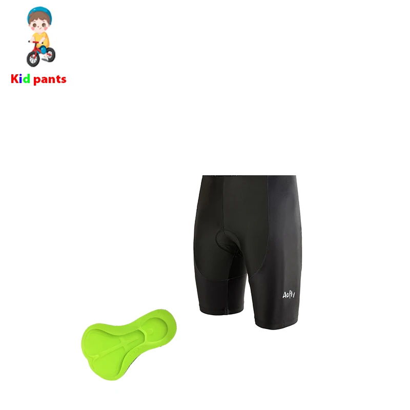 Aofly/белый милый детский короткий комплект из Джерси для велоспорта с героями