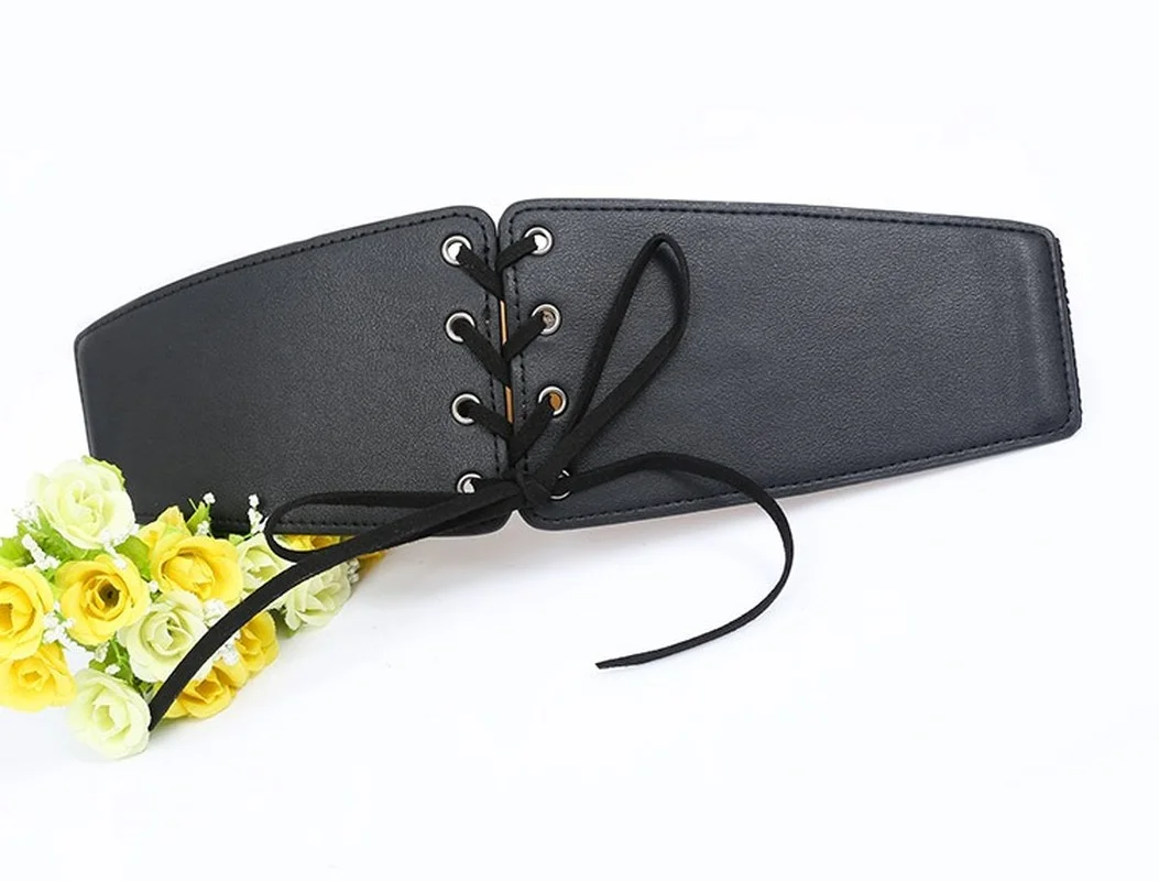 

2021 Luxury Belts for Women Personally Lacing Buckle Fashion Women Belts 6cm Elastic Belts Dress Wild Belts