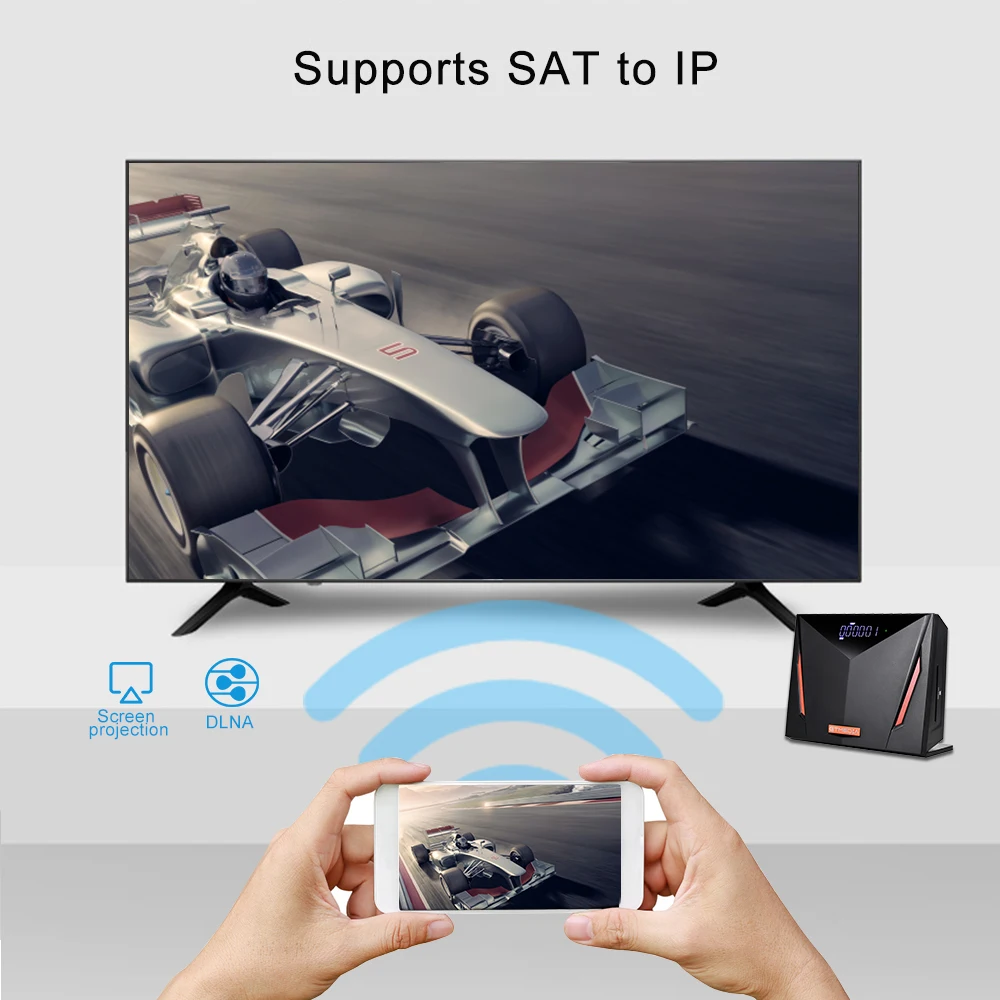 Новый 4K тюнер dvb Combo Gtmedia V8 UHD Обновление от Freesat nova series поддержка 4G ключ Abertis