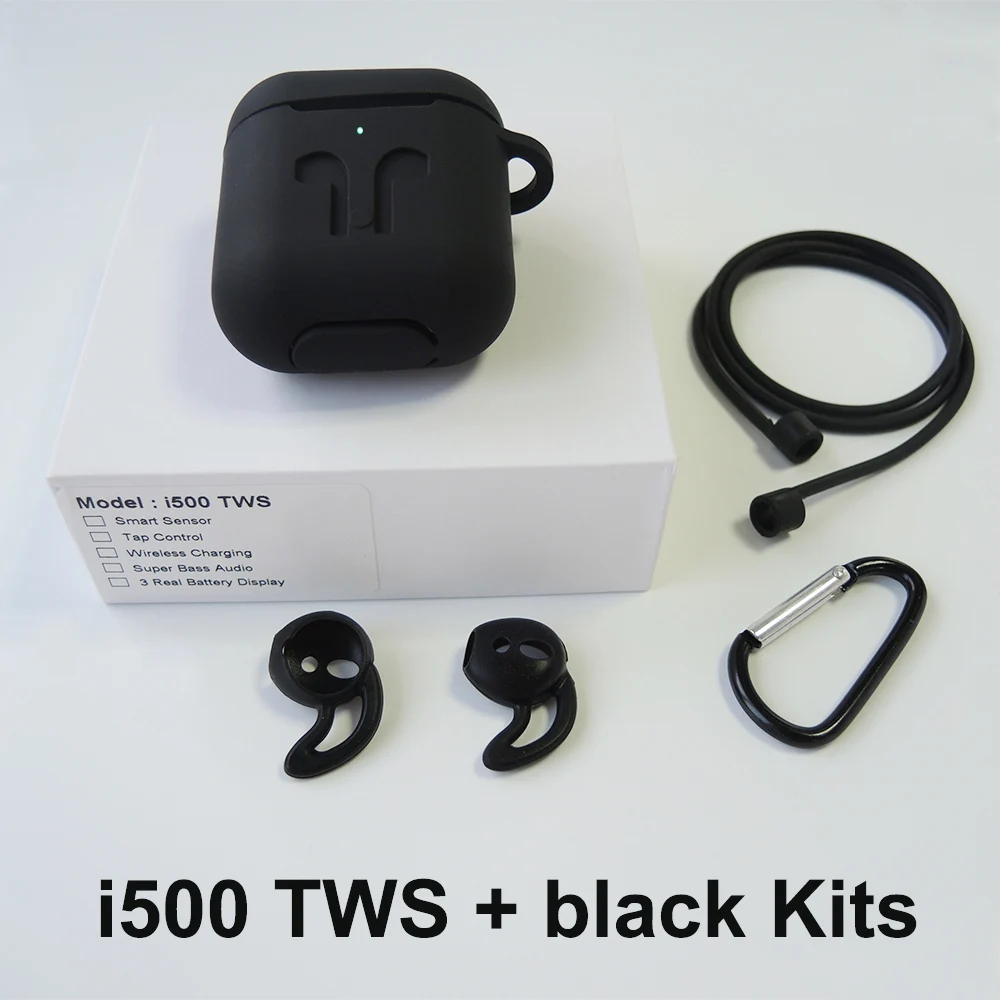 I500 TWS Смарт ушной датчик всплывающие Bluetooth наушники беспроводные наушники gps местоположения для IOS изменение Bluetooth имя наушники
