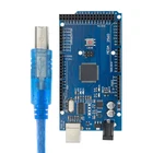 10 комплектов, плата MEGA2560 Mega 2560 R3 Mega2560 REV3, 10 шт., искусственная плата + 10 шт. USB-кабеля CH340G(lan)