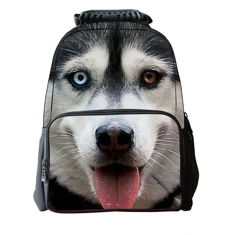 Милый рюкзак с животными вместительный из полиэстера 1680D модный креативный для