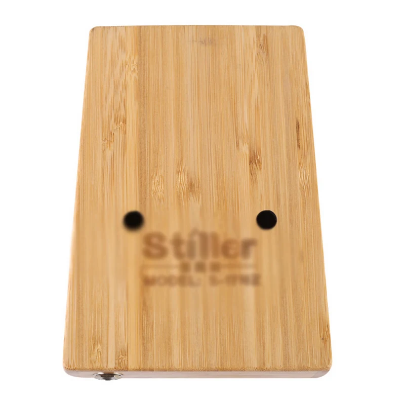 17 клавиш Kalimba большой палец пианино Mbira натуральная мини перкуссионная