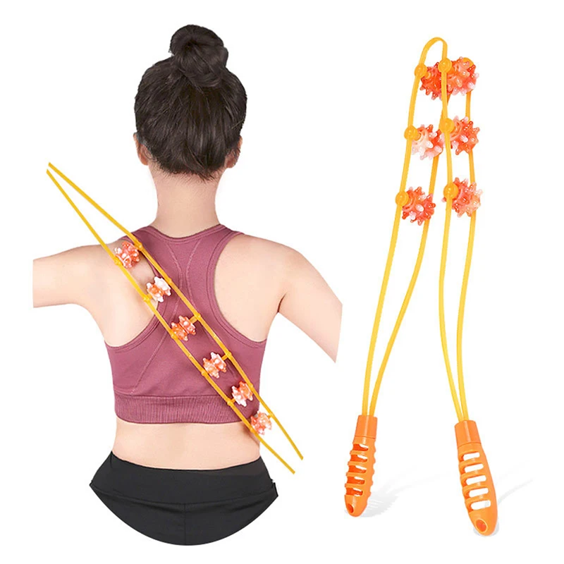 

Massage Convenient Wheel Full Body Neck Leg Waist Roller Massage Care High Quality