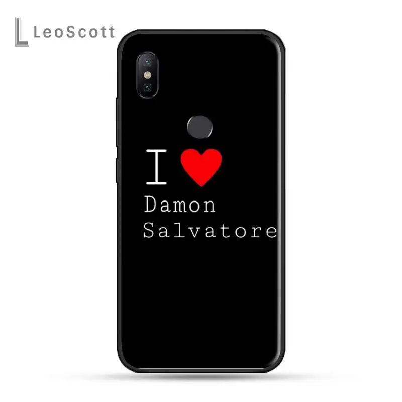 

The Vampire Diaries Stefan Damon Salvatore Phone Case For Xiaomi Redmi 4x 5 plus 6A 7 7A 8 mi8 8lite 9 note 4 5 7 8 pro