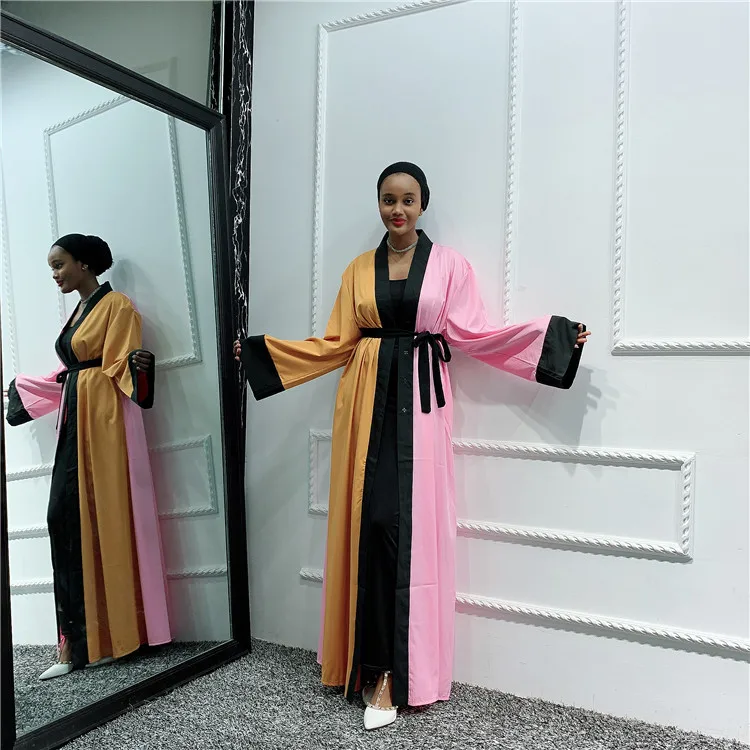 

Women Turkey Qatar Oman Caftan Kaftan Turkish Islamic Clothing Arabic Dubai Abaya Kimono Cardigan Hijab Muslim Dress Abayas