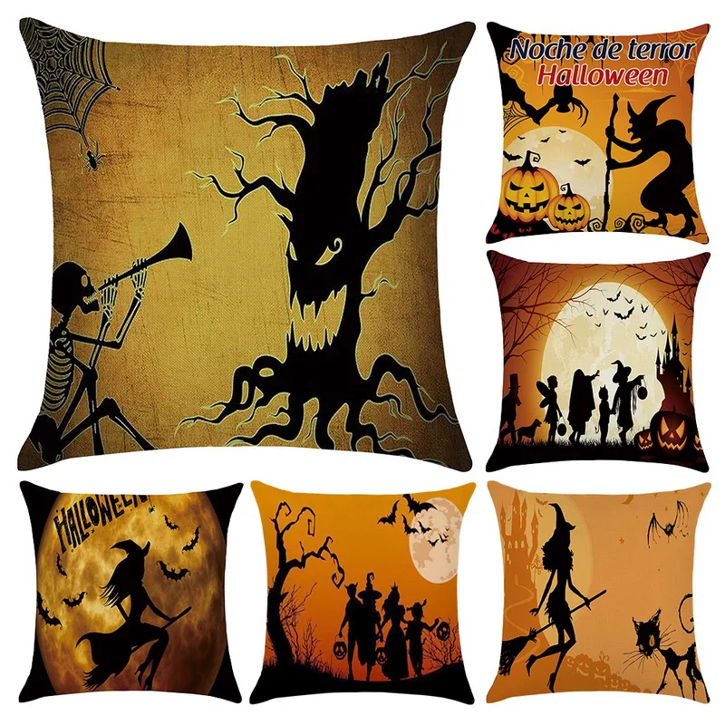 Тыква Наволочка на подушку Хэллоуин наволочки новые мечты волшебная луна ночь