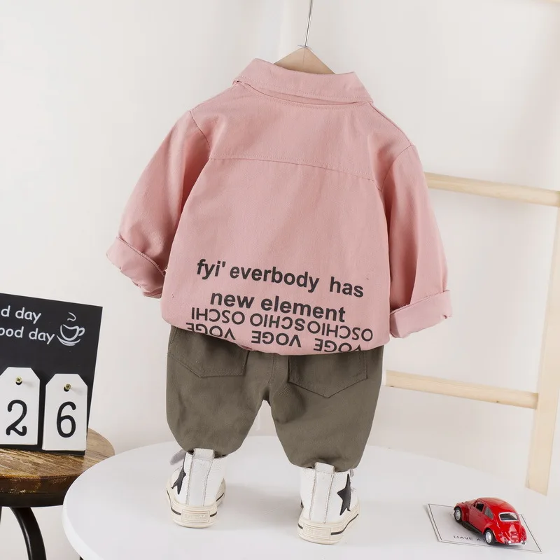 Весенне осенняя одежда для маленьких мальчиков Детская хлопковая куртка с