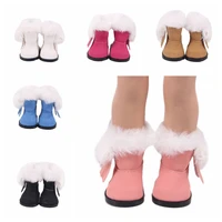 6 colors 5cm snow boots doll shoes for 14 5 inch wellie wisher 16 bjd dolls shoes as for exo paola reina doll accessories