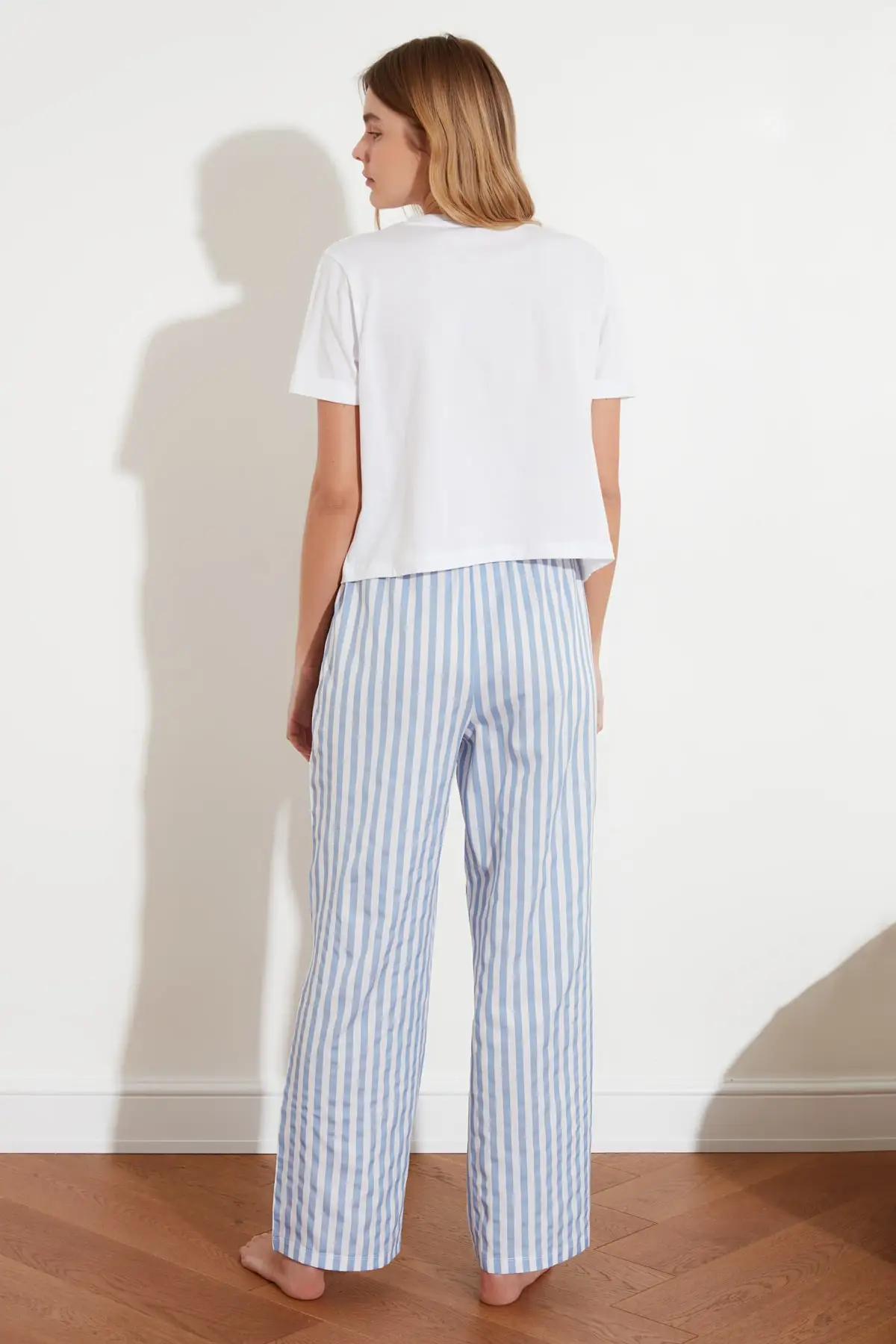 

Trendyol Striped Pajamas set THMSS21PT0075
