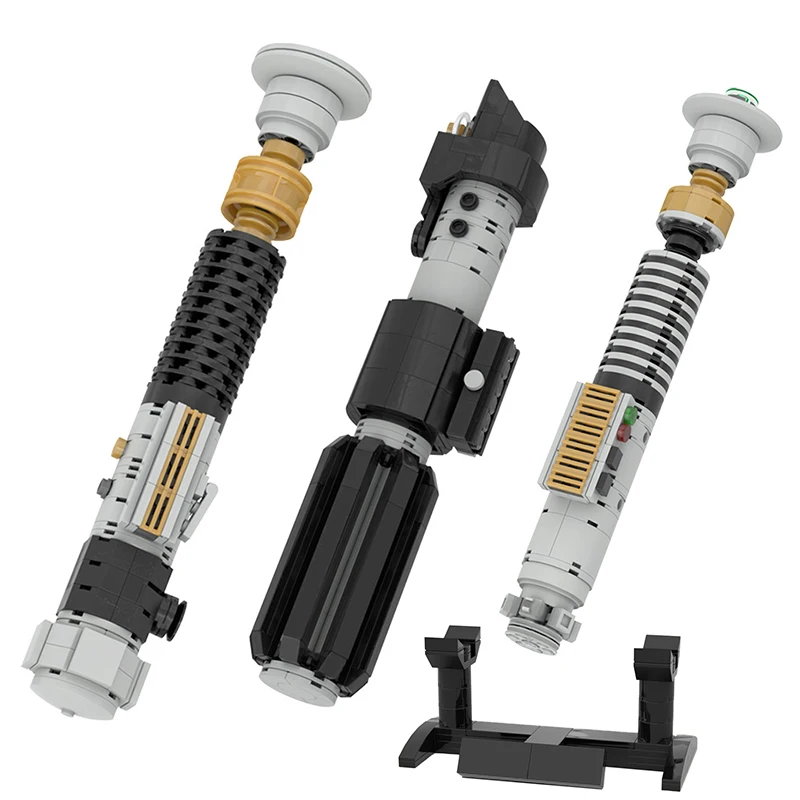 Star Movie Figures General Robot Grievous Vader Lightsaber Hilt Toy for Children Model Combat Weapon Building Block Boy | Игрушки и