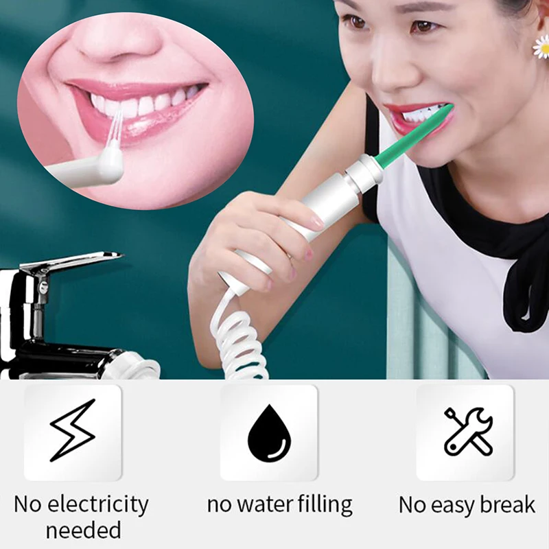

Ирригатор для полости рта Water Dental кран-ирригатор устройство для очистки зубов