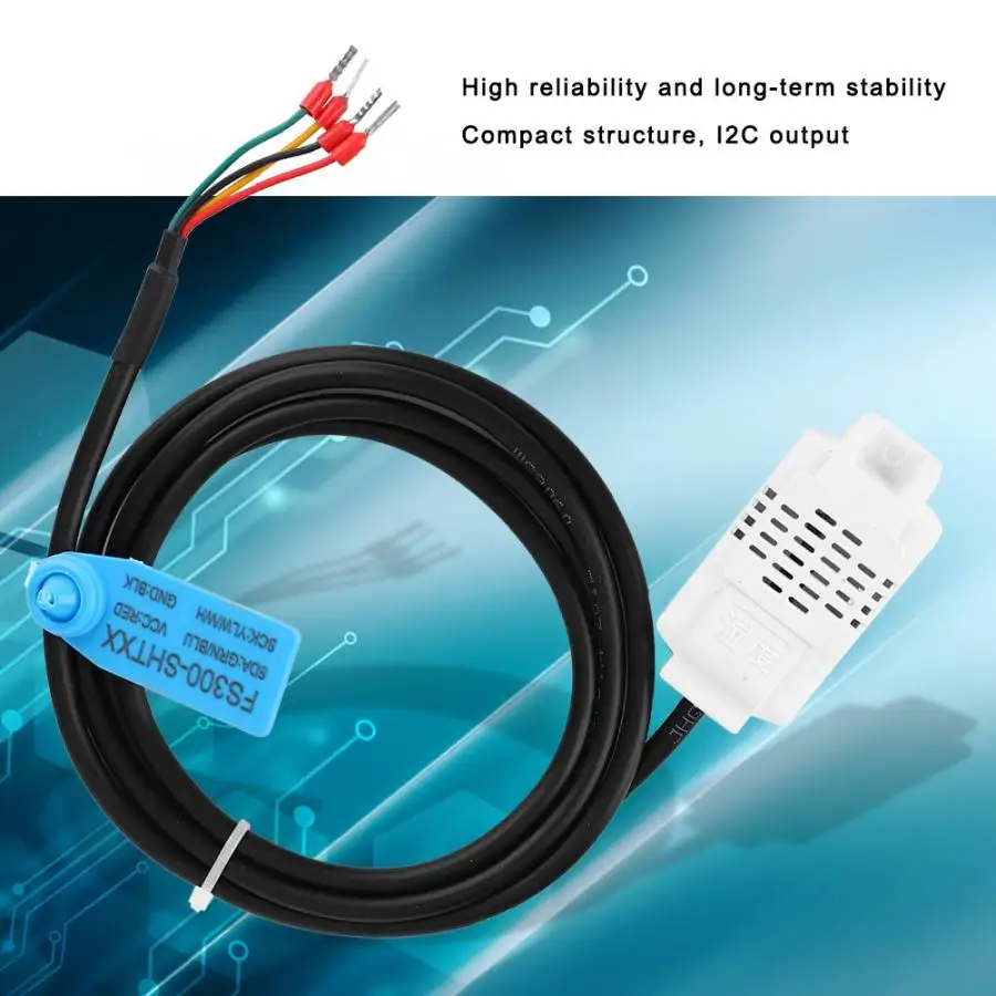 Temperature and Humidity Sensor Digital Output Humidity Temperature Sensor Soil Moisture Sensor Probe I2C Output Household