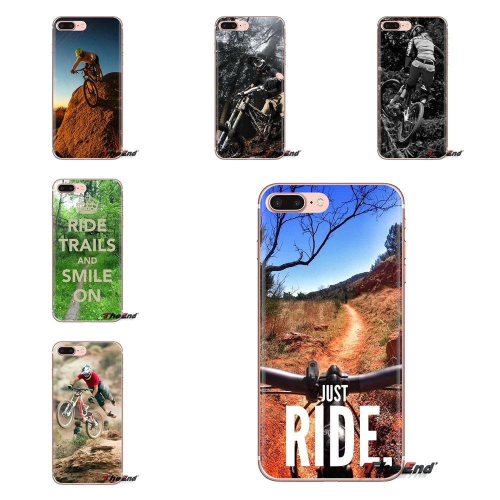 Горный велосипед MTB Мягкий ТПУ Обложка для Huawei G7 G8 P7 P8 P9 P10 P20 P30 Lite Mini Pro P Smart Plus 2017 2018