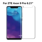 Закаленное стекло ZTE Axon 9 Pro 9H, Высококачественная Защитная пленка для экрана телефона, Защитное стекло для ZTE Axon 9 Pro 6,21 дюймов