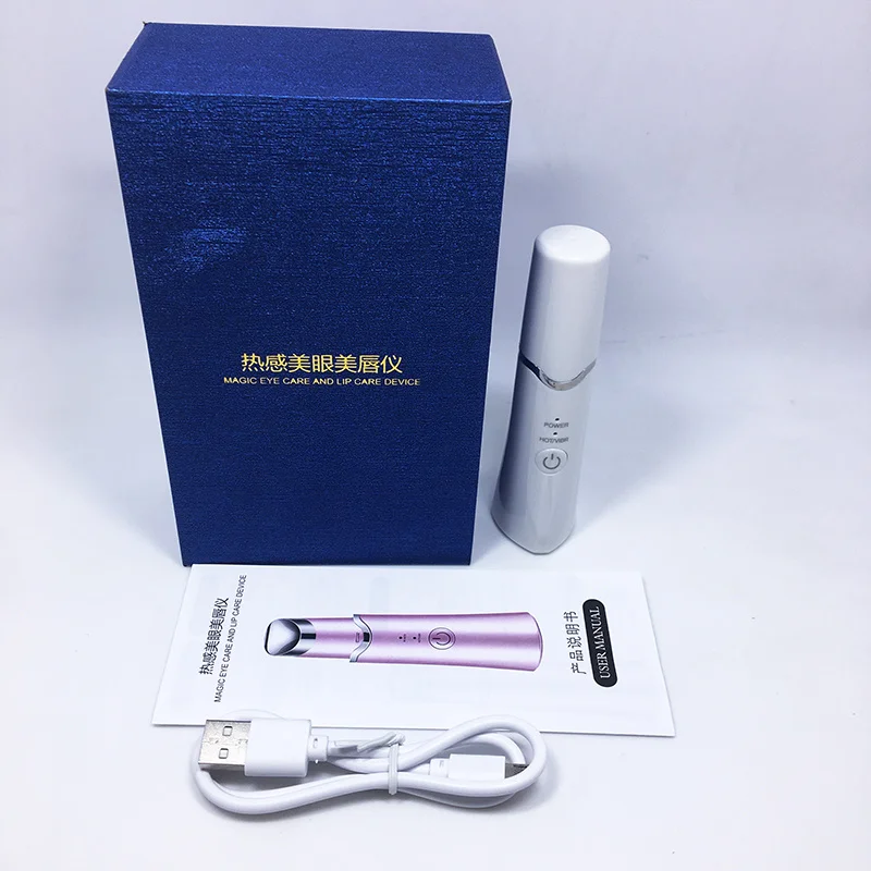 

Vibrator Eye Lips Massage Anti Aging Beauty Apparatus Remove Black Rim Wrinkles Eye Bags Rechargeable Massage Face For Lady