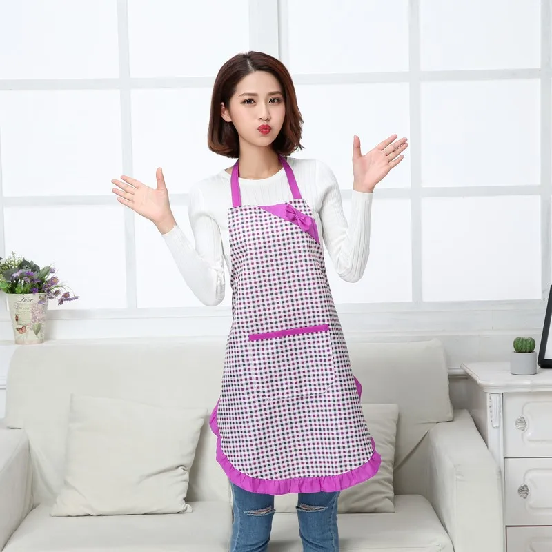 Rose lace apron Korean creative promotional gifts waist custom LOGO adult gowns | Aprons