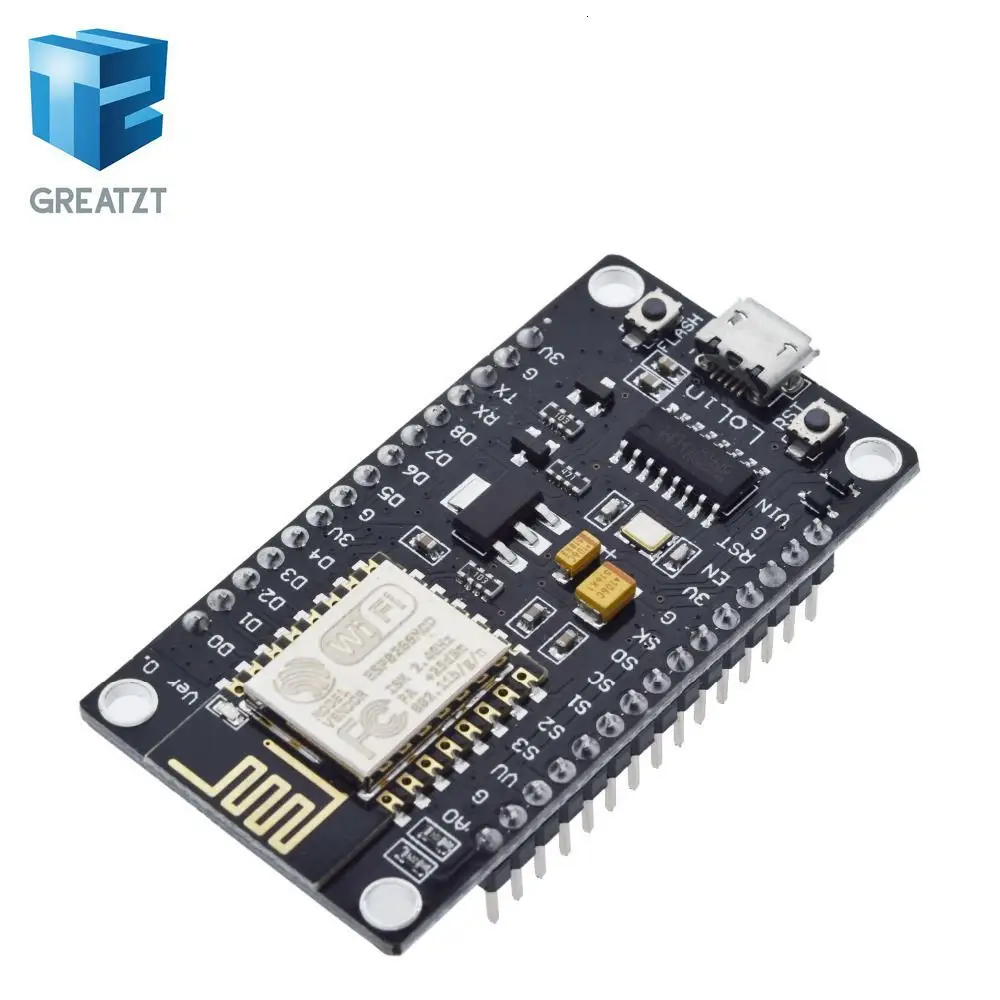 V3 беспроводной модуль NodeMcu 4 м байт Lua wifi Интернет вещей макетная плата на основе ESP8266 ESP-12E для arduino CP2102