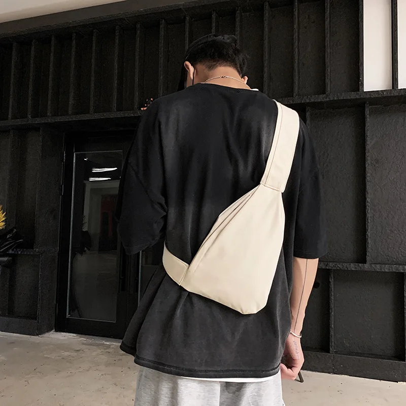 

Поясная сумка для женщин и мужчин, холщовая поясная сумка в стиле хип-хоп, уличная сумка через плечо, повседневная сумка для денег, Новая пов...