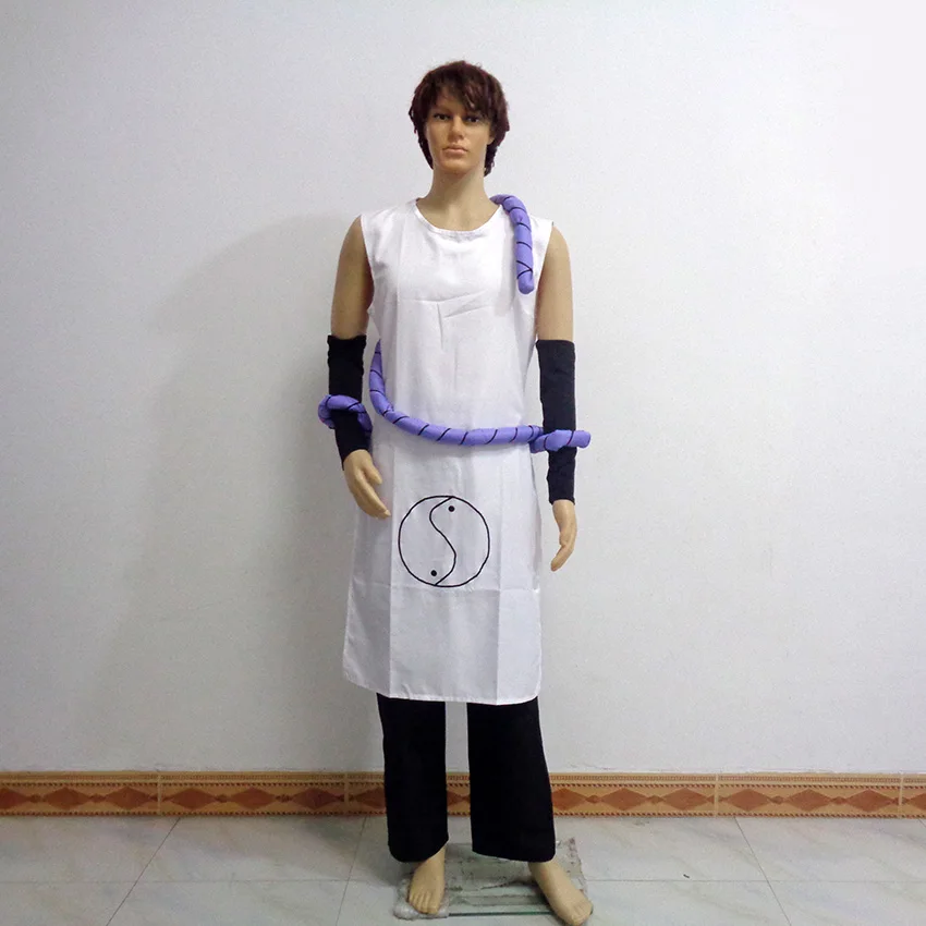 Jirobo Orochimaru Cos Рождественская вечеринка Хэллоуин форма наряд косплей костюм