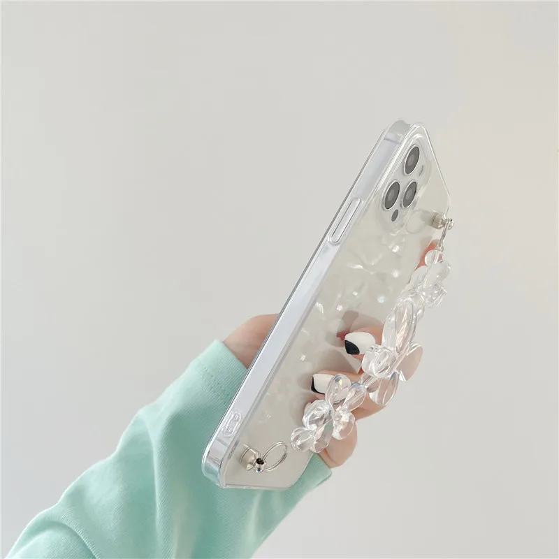 

Net celebrity butterfly chain for iPhone11 mobile phone case for iphone12 female models anti-drop for xsmax Japanese and Korean