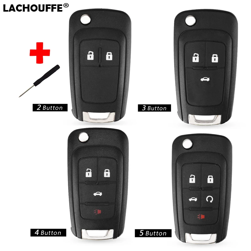 Чехол для автомобильного ключа с 2/3/4/5 кнопками Chevrolet Cruze 2014 2011 2012 2010 Impala Camaro Aveo Epica
