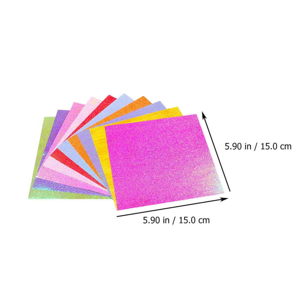 

100pcs Children DIY Flash Paper Decoration Making Material for Home