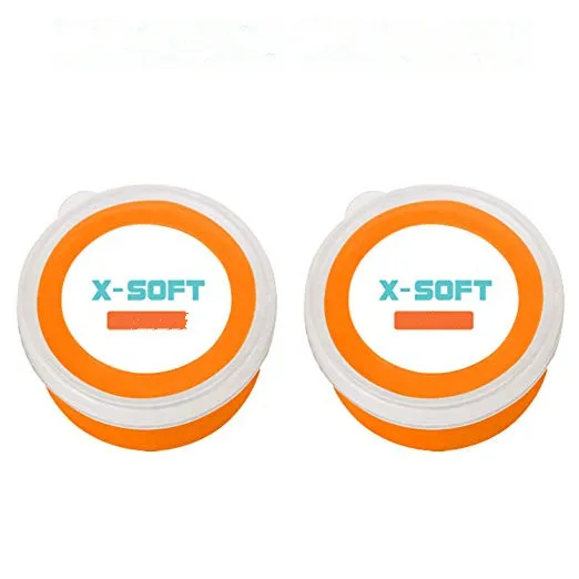 

Мягкая терапевтическая шпатлевка x soft (2 шт. в упаковке) для тренировок на палец, руку и захват-для профессиональной, физиотерапии, мышления и ...