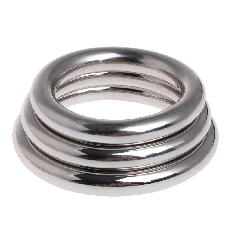 Кольцо для пениса из нержавеющей стали 3 размера | Красота и здоровье