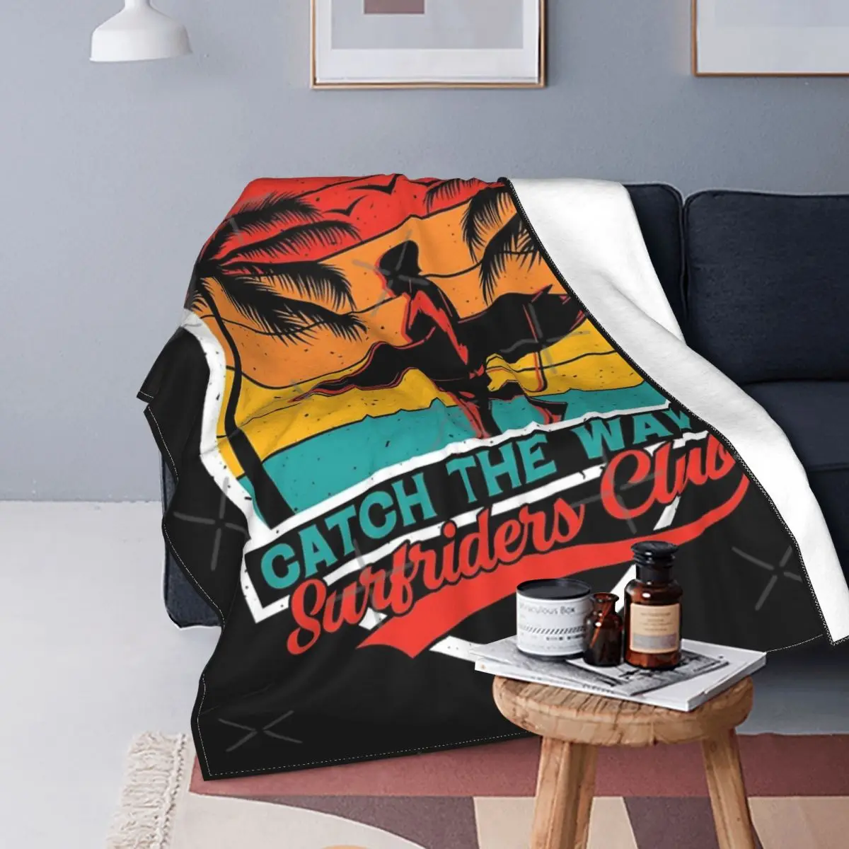 

Manta con capucha para el verano, a cuadros para cama colcha, manta con capucha