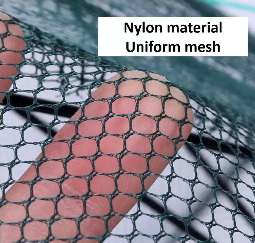 Strengthened 4-20 Holes Automatic Fishing Net Shrimp Cage Nylon Foldable Crab Fish Trap Cast Folding Network | Спорт и развлечения