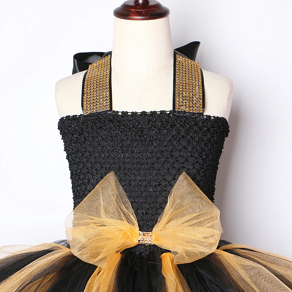 Платье-пачка для девочек с бантом