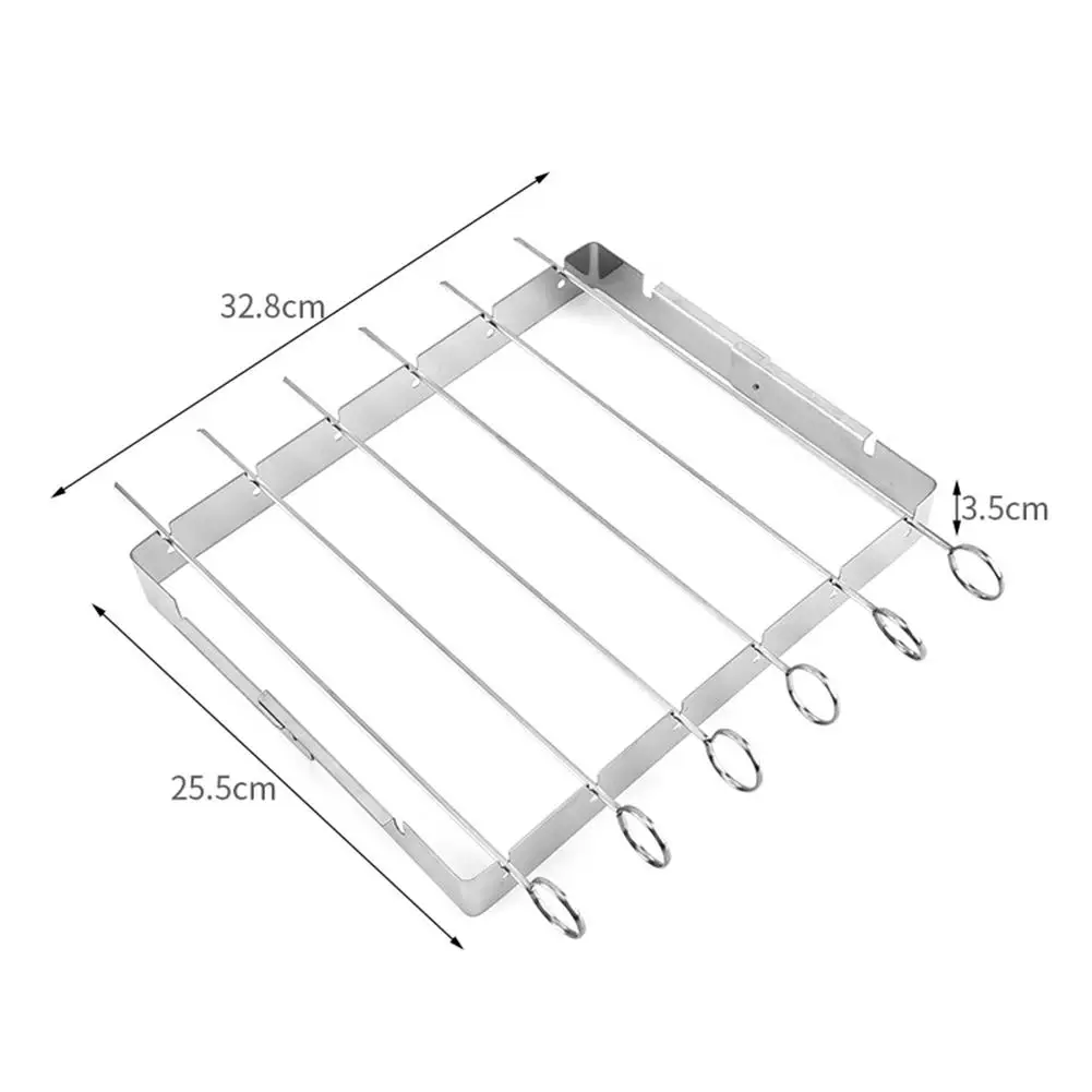 Высококачественные антипригарные Шпажки для барбекю на открытом воздухе шпажки