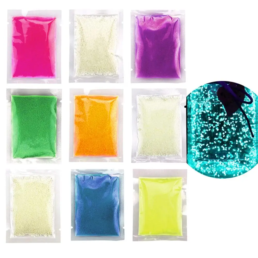 Светится в темноте 50 г светящиеся вечерние песочные краски сделай сам флакон со