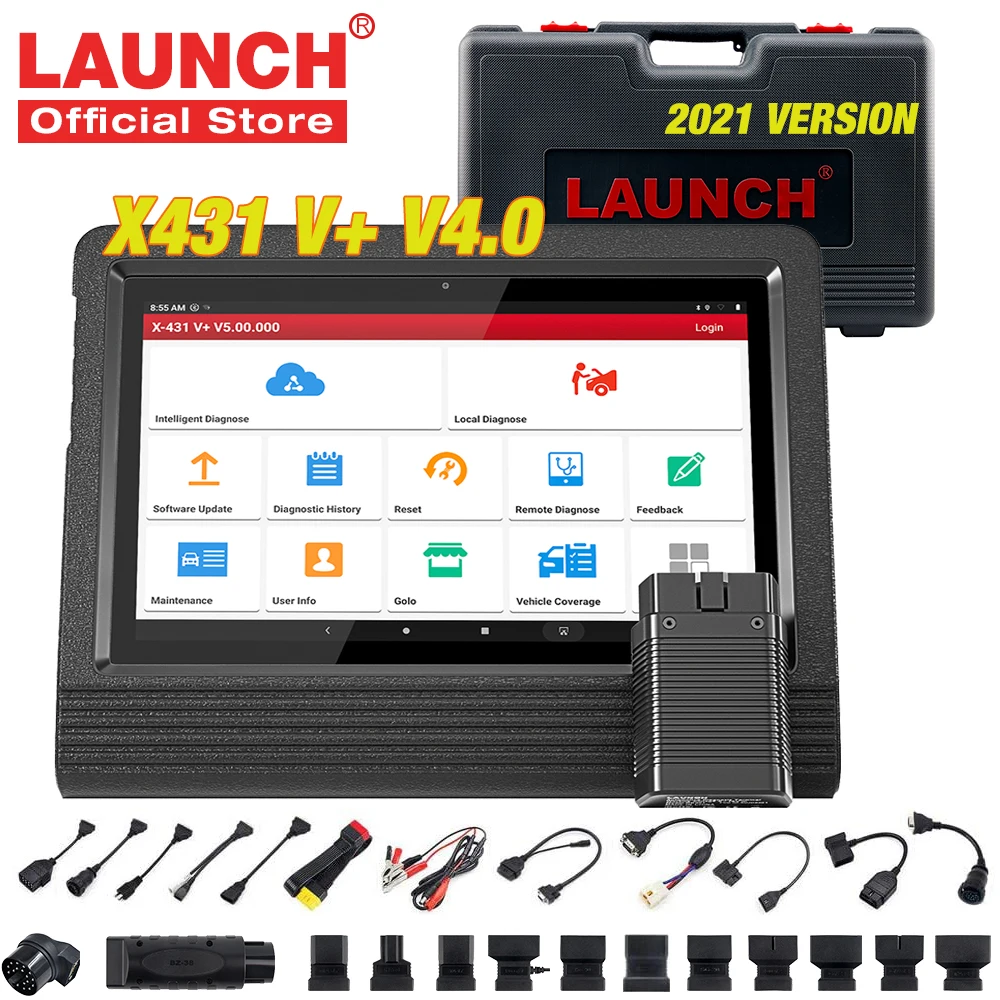 Диагностический прибор LAUNCH X431 V + V4.0 PLUS PRO двунаправленный инструмент для полной