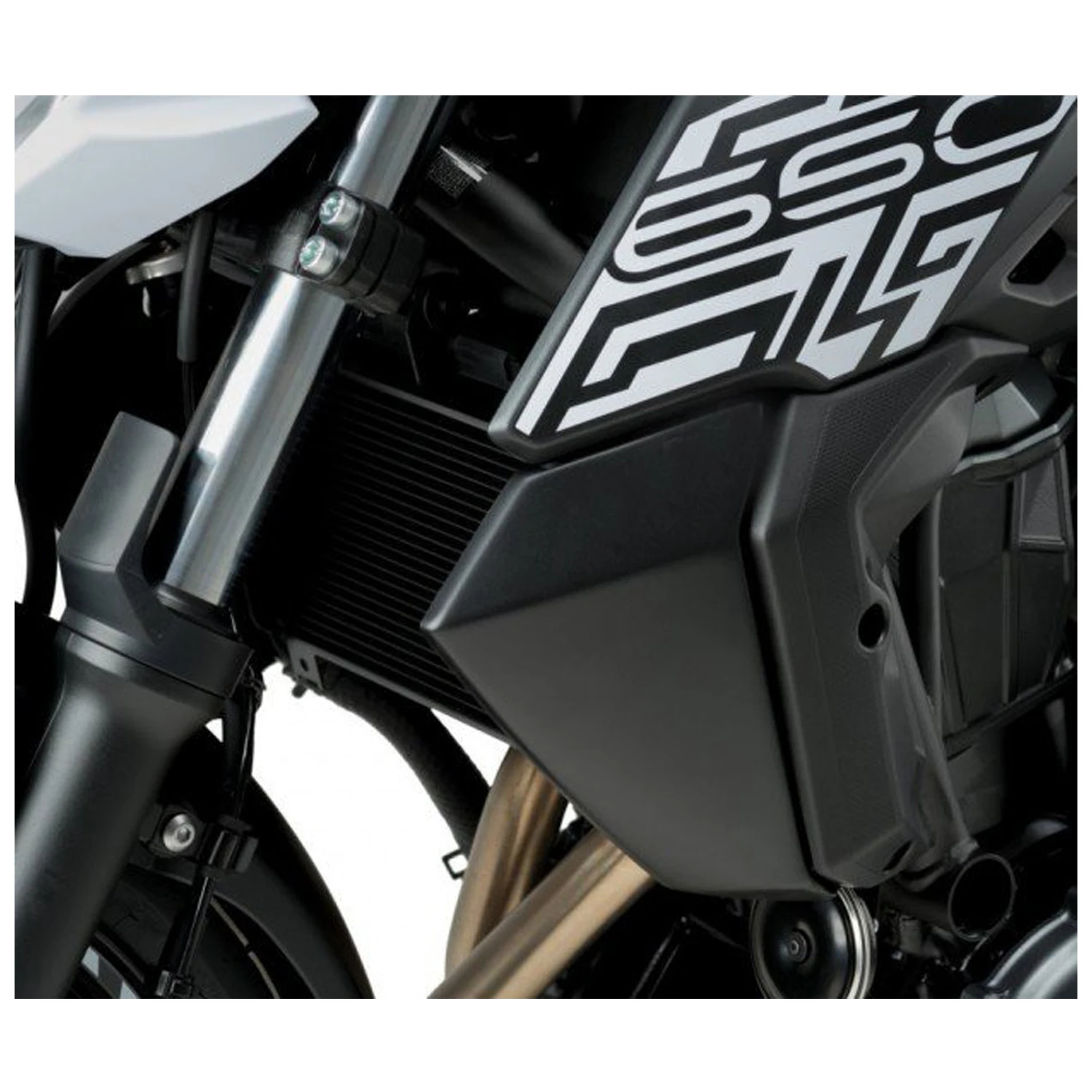 НОВЫЕ колпачки радиатора мотоцикла Z650 боковые панели с обеих сторон защитные