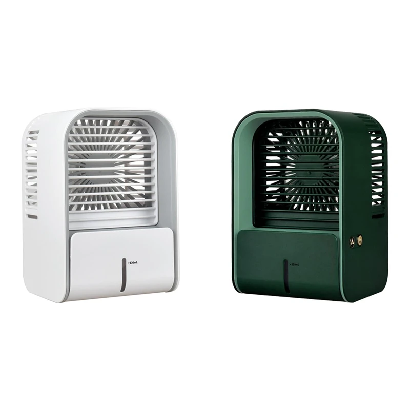 

EAS-Mini Fan Water Cooling Humidification Spray Cooling Desktop Cooling USB Student Dormitory Air Cooler Fans