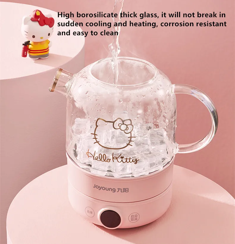 Household Electric Kettle Health Preserving Pot Portable Multi Food Tea Dessert Cooker Water Boiling Machine 220V 0.8L enlarge