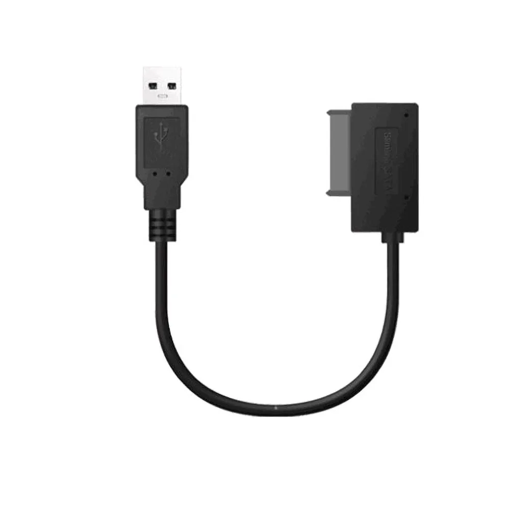 USB 2 0 адаптер для ПК 6P 7P CD DVD Rom SATA к конвертер slim Sata 13 Pin кабель привода ноутбука |