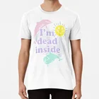 Футболка с надписью I'm Dead Inside