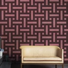 40 см трафарет для украшения стен, большой шаблон для покраски мебели на шкафу, геометрический прямоугольный кирпич S123