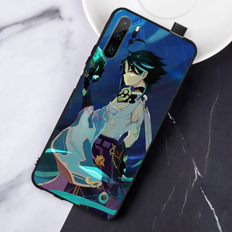 

Genshin Impact Xiao hot game Phone Case For Huawei honor Mate P 10 20 30 40 Pro 10i 9 10 20 8 x Lite