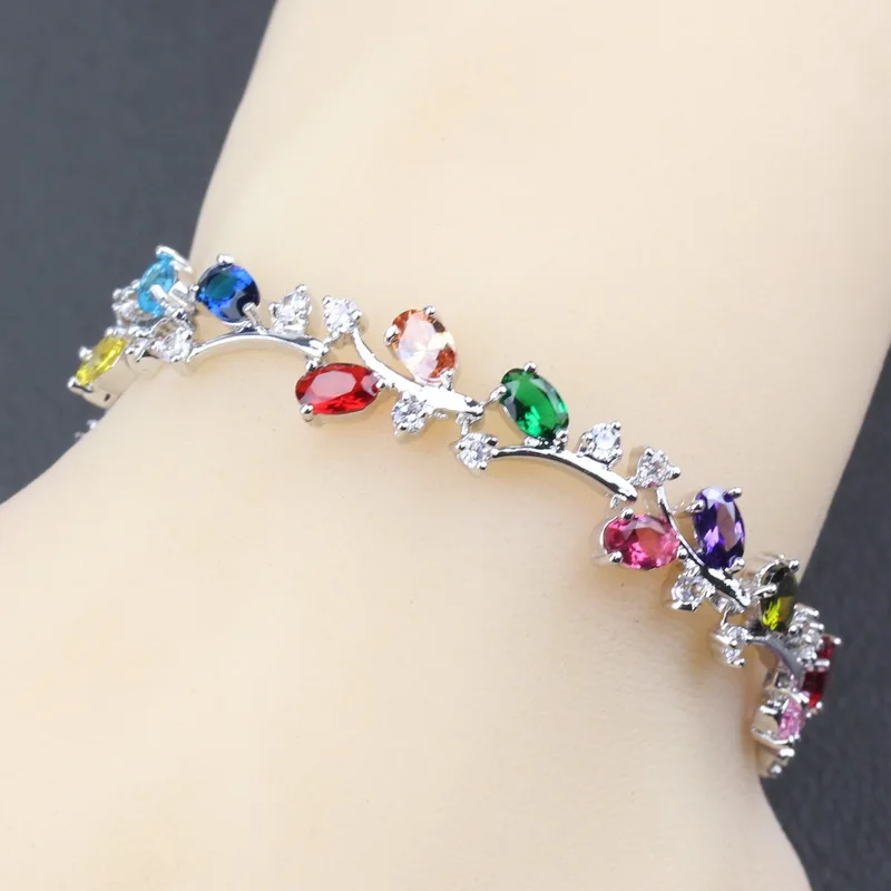 9 цветов s свадебные украшения модные безделушки серебряного цвета с полным