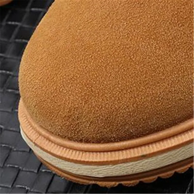 Ботинки MVP мужские короткие плюшевые хлопок на шнуровке модные трендовые из