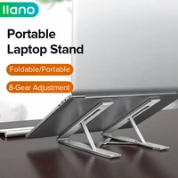 llano portable foldable laptop stand support non slip notebook holde adjustable desktop laptop holder for macbook dell hp xiaomi