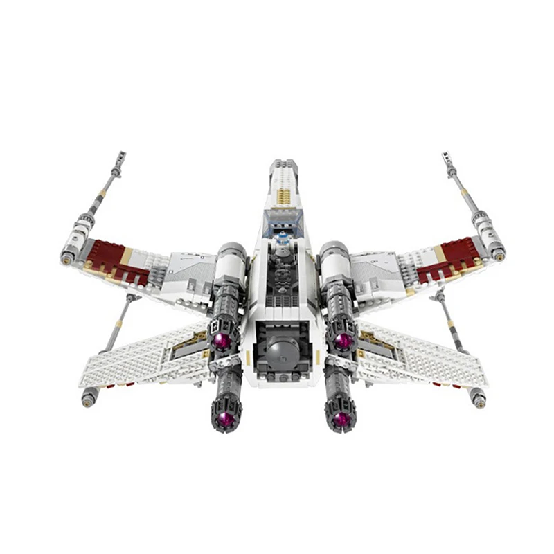 Lepinblocks 05039 звезда План серии UCS Rebel Red Five X крыло модель космического истребителя