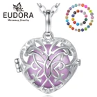 Эудора 18 мм Гармония бола мяч ожерелье Летающие бабочки кулон бабочка шар DIY ювелирные изделия для женщин мать K424n18